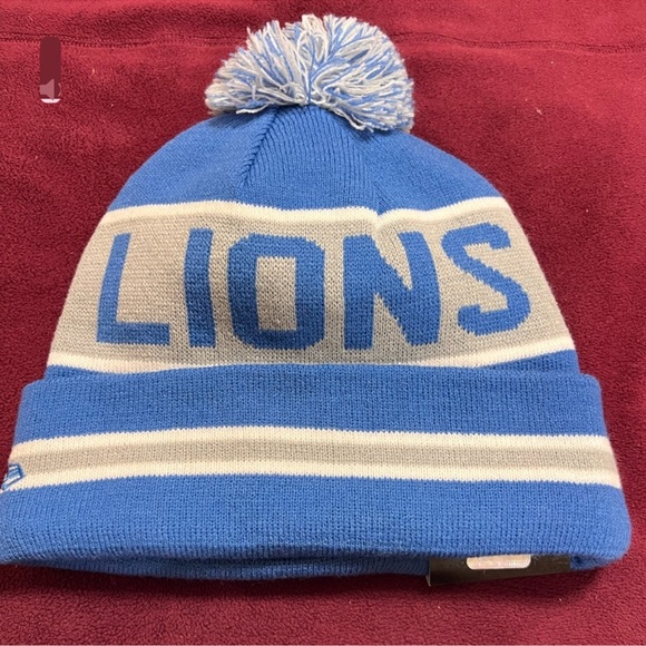 Exclusive New Era Detroit Lions Beanie New NFL Football One Size One Of a kind - Picture 2 of 5
